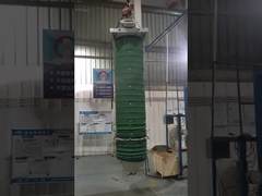 Los bramidos cargados telescópicos materiales a granel canalizan alta capacidad del Wam