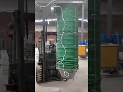 canal inclinado telescópico para el cemento