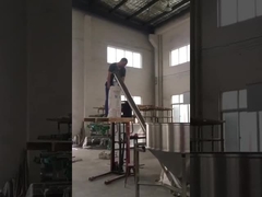 Transportador de tornillo tubular industrial del taladro