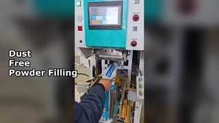 Llenador de válvula de barrena, empacador de válvula, empacador de barrena, llenador de bolsas con válvula de barrena con sellado ultrasónico