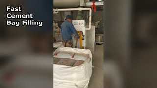 Llenador de bolsas con válvula de cemento, empacador de impulsor